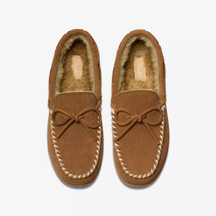 Zapatillas de casa de hombre Michel Rise color coñac Zapatillas de casa de hombre Michel Rise color coñac