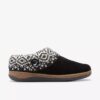 Zapatillas de casa de mujer Willowdean con jersey negro