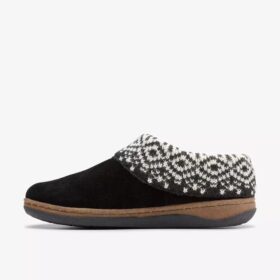 Zapatillas de casa de mujer Willowdean con jersey negro