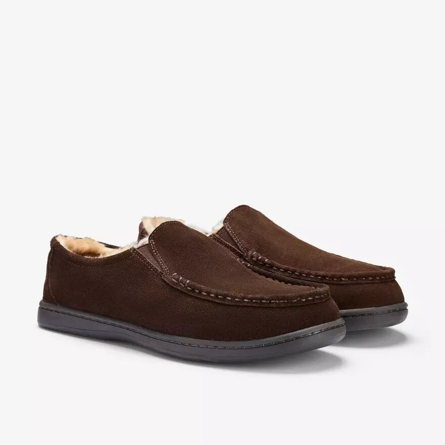 Zapatillas de casa Gorstan Step marrones para hombre Zapatillas de casa Gorstan Step marrones para hombre