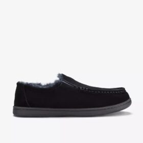 Zapatillas de casa Gorstan Step para hombre, en negro