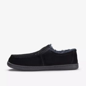 Zapatillas de casa Gorstan Step para hombre, en negro