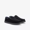 Zapatillas de casa Gorstan Step para hombre, en negro