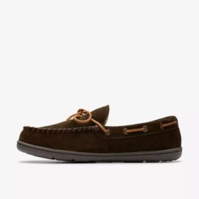Zapatillas de casa Michel Rise marrones para hombre