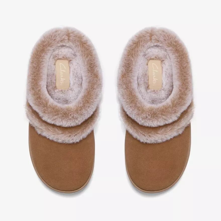 Zapatillas de casa Sklyar Rhode para mujer en color coñac Zapatillas de casa Sklyar Rhode para mujer en color coñac