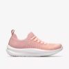Zapatillas de cordones Solevana para mujer en rosa empolvado Zapatillas de cordones Solevana para mujer en rosa empolvado
