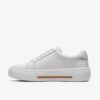 Zapatillas de cuero blancas Hollyrose Zip para mujer