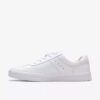 Zapatillas de cuero blancas Makea Court para mujer