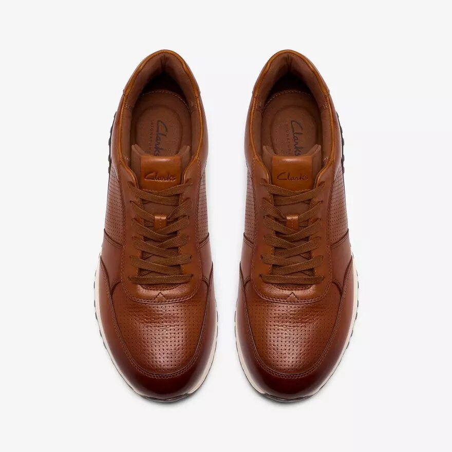 Zapatillas de cuero marrón claro Radwell Tie para hombre Zapatillas de cuero marrón claro Radwell Tie para hombre