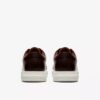 Zapatillas de cuero marrón Goswell Tie para hombre
