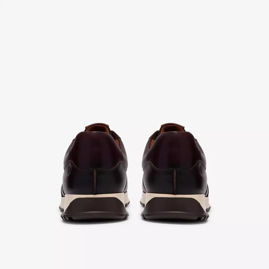 Zapatillas de cuero marrón Radwell Tie para hombre Zapatillas de cuero marrón Radwell Tie para hombre