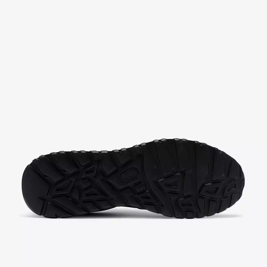 Zapatillas de cuero negro Radwell Tie para hombre Zapatillas de cuero negro Radwell Tie para hombre