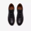 Zapatillas de cuero negro Radwell Tie para hombre Zapatillas de cuero negro Radwell Tie para hombre