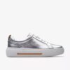 Zapatillas de paseo de piel plateadas Hollyhock para mujer Zapatillas de paseo de piel plateadas Hollyhock para mujer