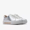 Zapatillas de paseo de piel plateadas Hollyhock para mujer Zapatillas de paseo de piel plateadas Hollyhock para mujer