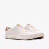 Zapatillas de paseo de punto blancas Nalle para mujer Zapatillas de paseo de punto blancas Nalle para mujer