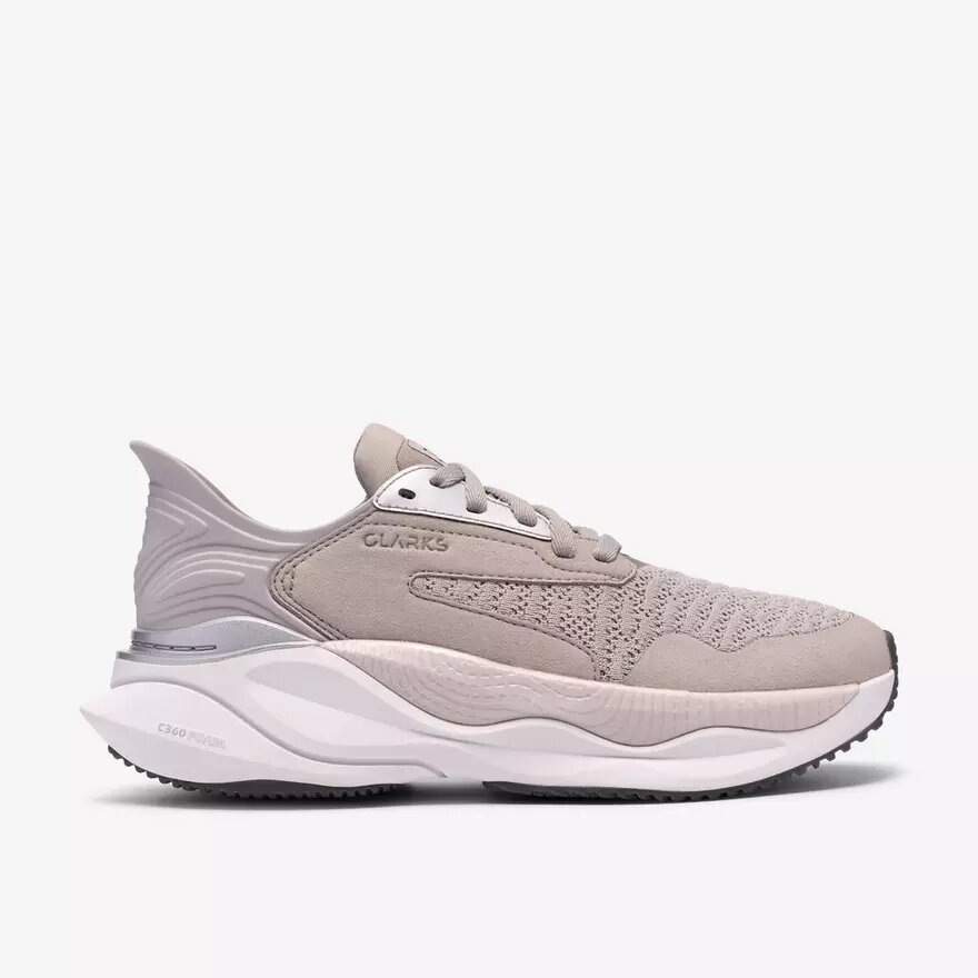 Zapatillas de paseo grises Pace Walk para mujer Zapatillas de paseo grises Pace Walk para mujer