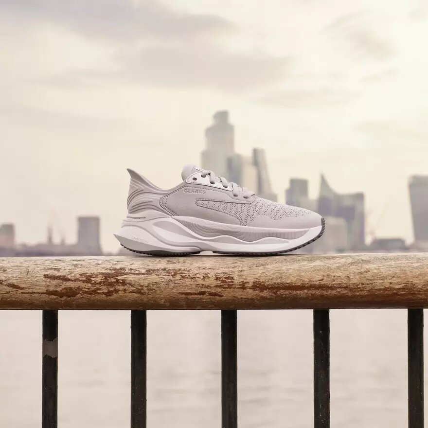 Zapatillas de paseo grises Pace Walk para mujer Zapatillas de paseo grises Pace Walk para mujer