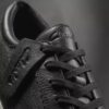 Zapatillas de paseo Mayhill de cuero negro para mujer Zapatillas de paseo Mayhill de cuero negro para mujer