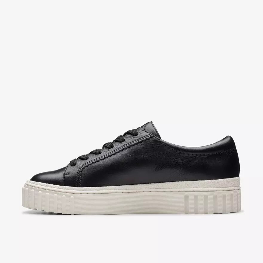 Zapatillas de paseo Mayhill de cuero negro para mujer Zapatillas de paseo Mayhill de cuero negro para mujer