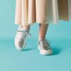 Zapatillas de paseo Mayhill para mujer en plateado metalizado (EE. UU.)