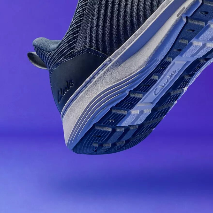Zapatillas de punto Motion Trek Lt para hombre en azul marino Zapatillas de punto Motion Trek Lt para hombre en azul marino