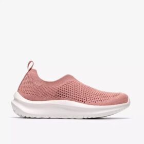 Zapatillas de punto Solevana para mujer en rosa empolvado