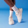 Zapatillas deportivas Courtlite 2 Run de cuero blanco para hombre Zapatillas deportivas Courtlite 2 Run de cuero blanco para hombre
