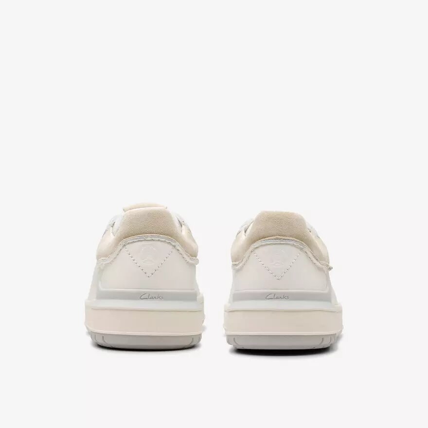 Zapatillas deportivas Courtlite 2 Run de cuero blanco para hombre Zapatillas deportivas Courtlite 2 Run de cuero blanco para hombre