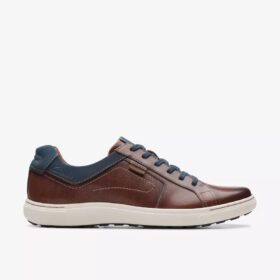 Zapatillas deportivas de hombre Mapstone Lace de piel de caoba