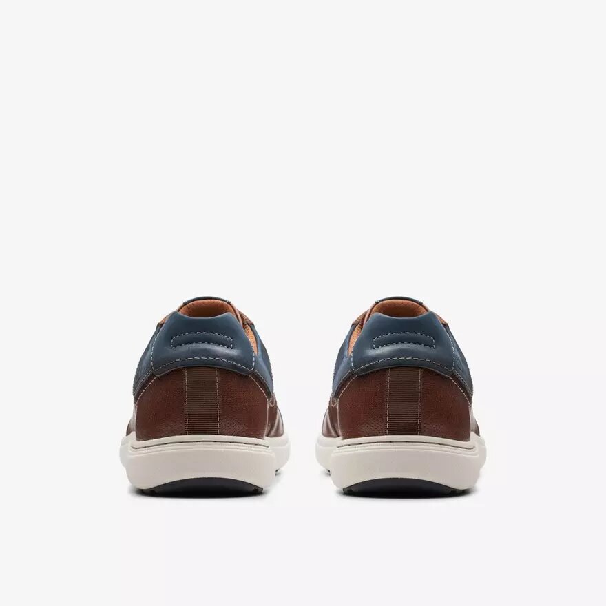 Zapatillas deportivas de hombre Mapstone Lace de piel de caoba Zapatillas deportivas de hombre Mapstone Lace de piel de caoba