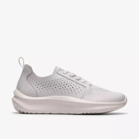 Zapatillas deportivas de piel blancas Solevana para mujer