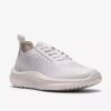 Zapatillas deportivas de piel blancas Solevana para mujer Zapatillas deportivas de piel blancas Solevana para mujer
