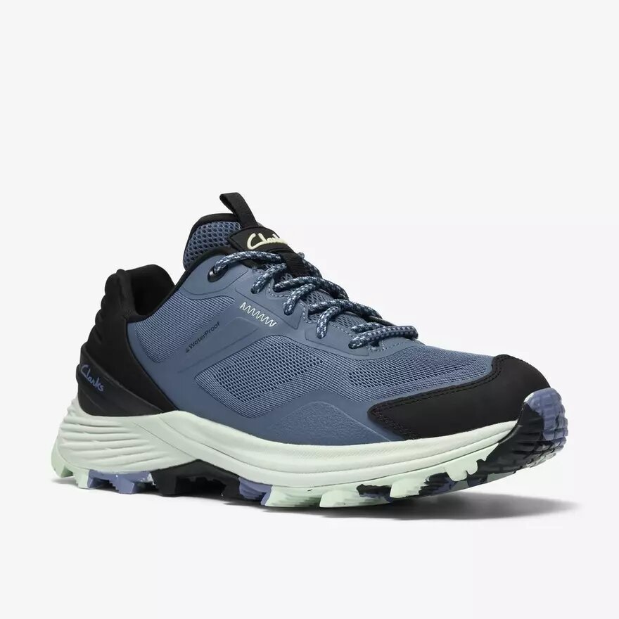 Zapatillas deportivas impermeables Laila Trail2 para mujer, combinación de colores azul Zapatillas deportivas impermeables Laila Trail2 para mujer, combinación de colores azul
