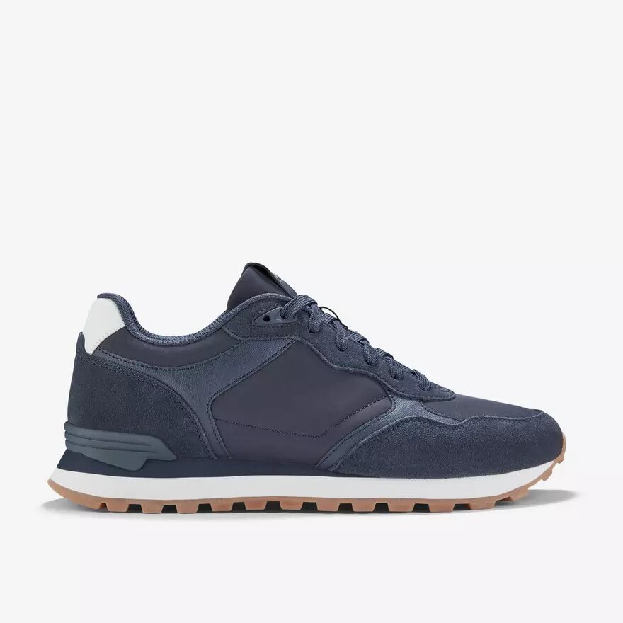 Zapatillas deportivas Molland Go para hombre en azul marino con combinación de materiales Zapatillas deportivas Molland Go para hombre en azul marino con combinación de materiales