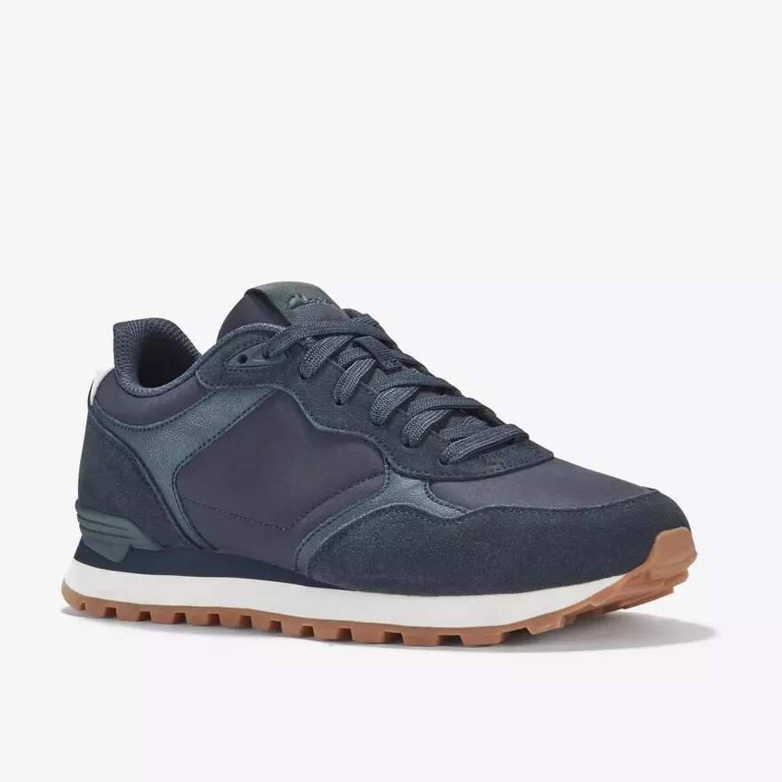 Zapatillas deportivas Molland Go para hombre en azul marino con combinación de materiales Zapatillas deportivas Molland Go para hombre en azul marino con combinación de materiales