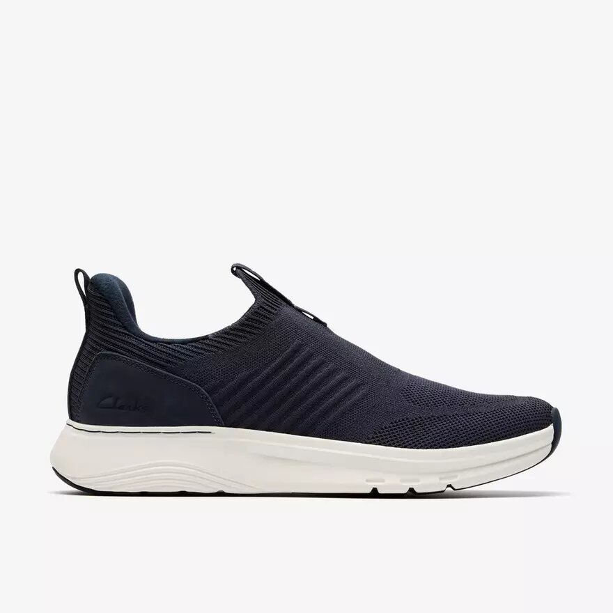 Zapatillas deportivas Motion Trek para hombre en tejido de punto azul marino Zapatillas deportivas Motion Trek para hombre en tejido de punto azul marino