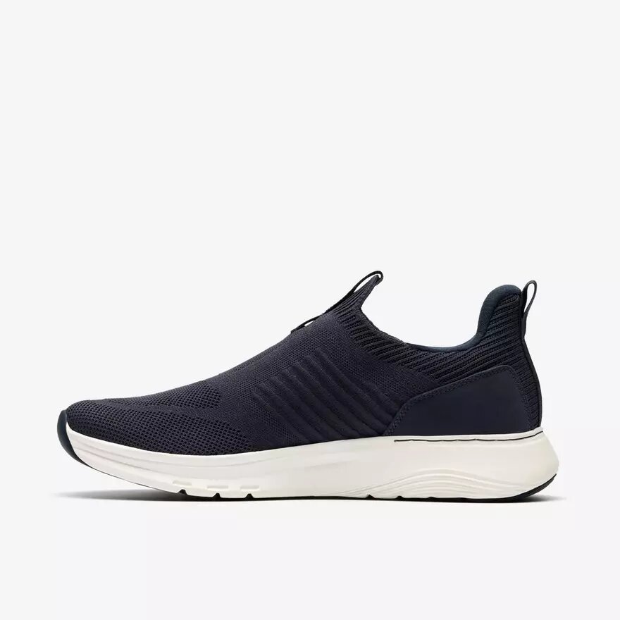 Zapatillas deportivas Motion Trek para hombre en tejido de punto azul marino Zapatillas deportivas Motion Trek para hombre en tejido de punto azul marino