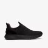 Zapatillas deportivas Motion Trek para hombre en tejido de punto negro