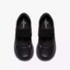 Zapatillas deportivas negras con correa Solevana para mujer Zapatillas deportivas negras con correa Solevana para mujer