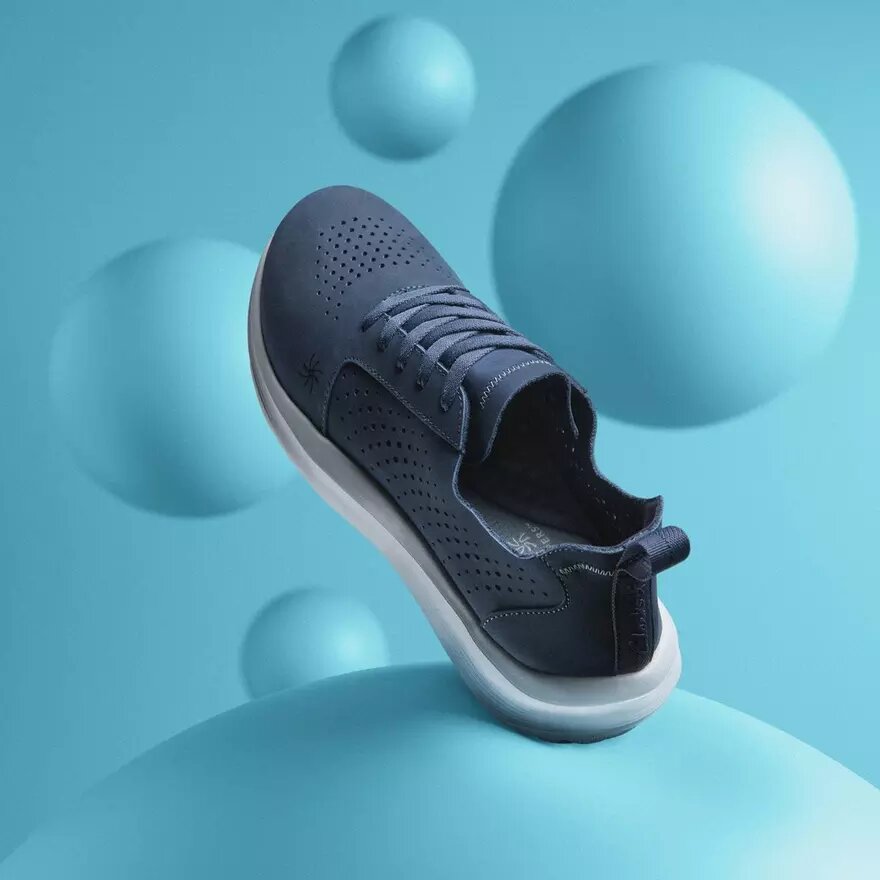Zapatillas deportivas Solevana Style azul marino para mujer Zapatillas deportivas Solevana Style azul marino para mujer