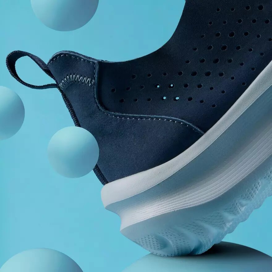 Zapatillas deportivas Solevana Style azul marino para mujer Zapatillas deportivas Solevana Style azul marino para mujer