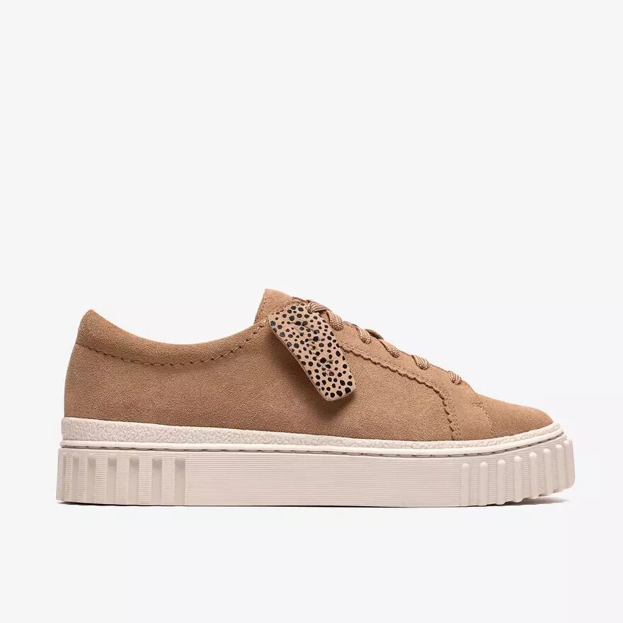 Zapatillas Mayhill de paseo de ante beige para mujer Zapatillas Mayhill de paseo de ante beige para mujer