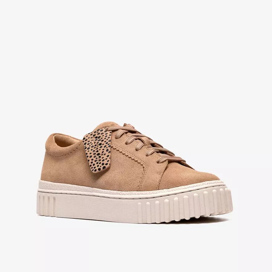 Zapatillas Mayhill de paseo de ante beige para mujer Zapatillas Mayhill de paseo de ante beige para mujer