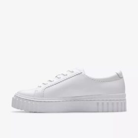 Zapatillas Mayhill de paseo de piel blanca para mujer