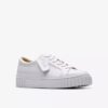 Zapatillas Mayhill de paseo de piel blanca para mujer Zapatillas Mayhill de paseo de piel blanca para mujer