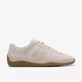 Zapatillas Meridor Lo para mujer, color blanco roto, combinación de materiales, EE. UU.