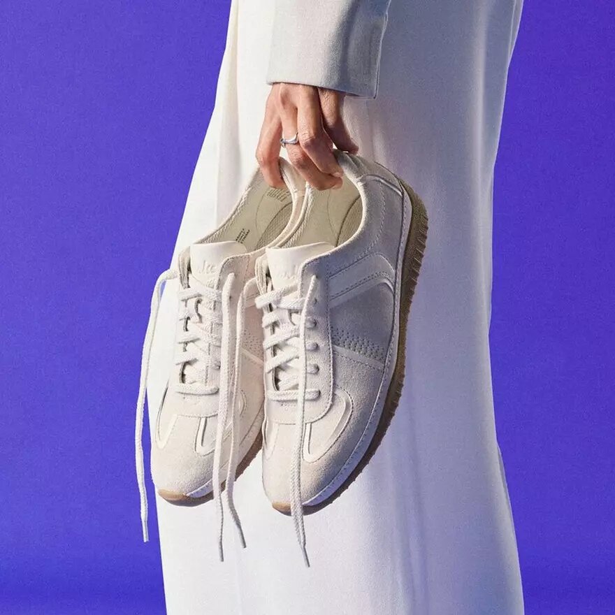 Zapatillas Meridor Lo para mujer, color blanco roto, combinación de materiales, EE. UU. Zapatillas Meridor Lo para mujer, color blanco roto, combinación de materiales, EE. UU.