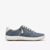 Zapatillas Nalle Zen de nubuck azul para mujer