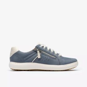 Zapatillas Nalle Zen de nubuck azul para mujer